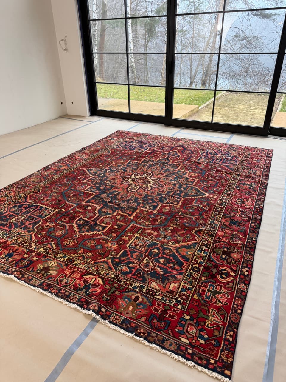 Rug Heriz 380x290 cm, multicolor wool, Iran - 180672