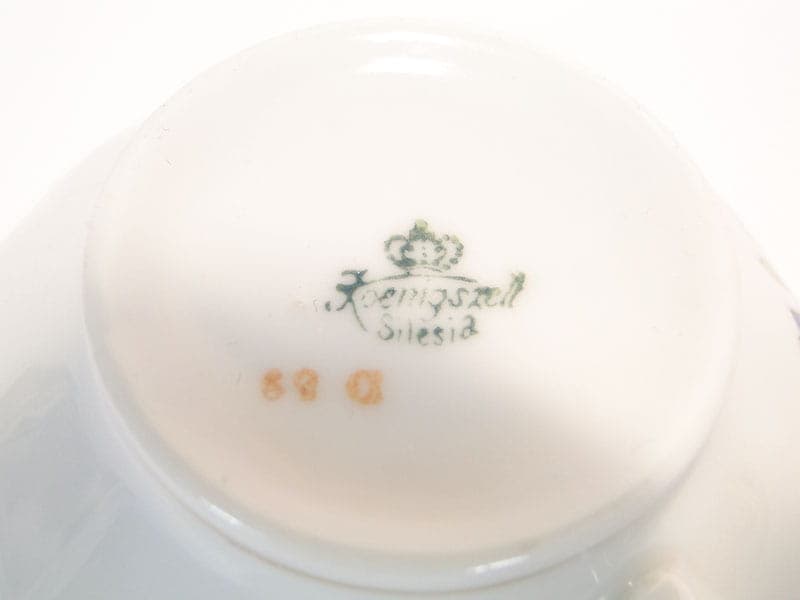 Filiżanka rococo, porcelana biała, Polska, lata 20. - 180714