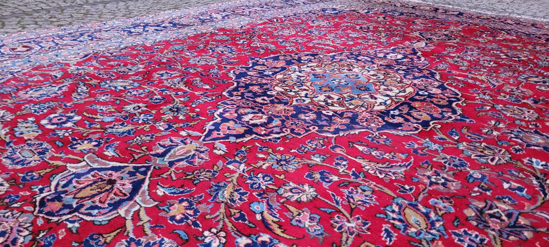 Rug Keshan 300x425 cm, multicolor wool, Iran, 1980s. - 180942