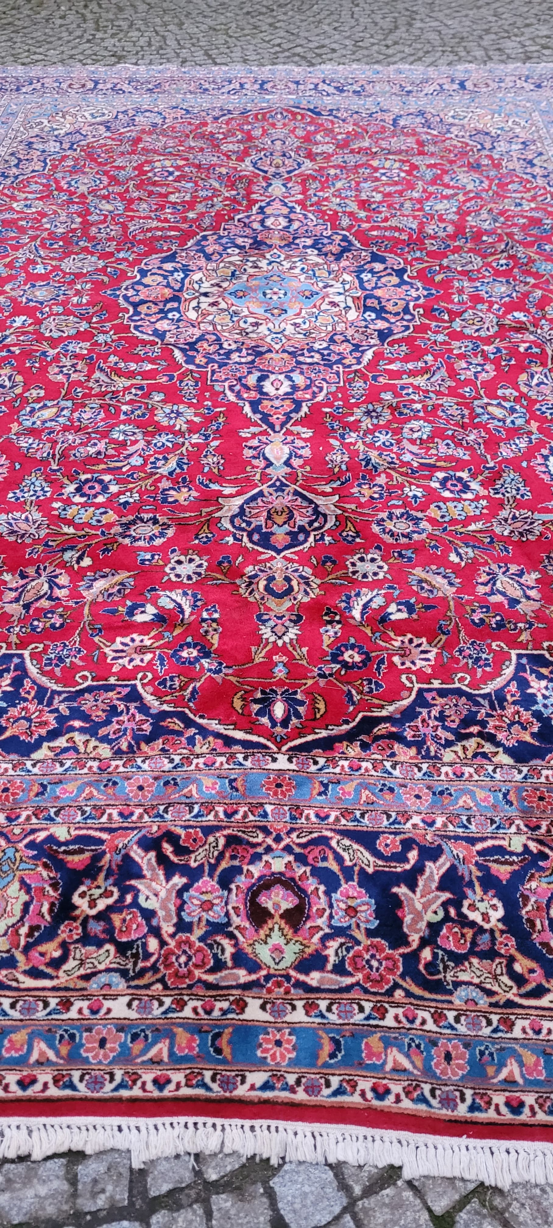 Rug Keshan 300x425 cm, multicolor wool, Iran, 1980s. - 180944