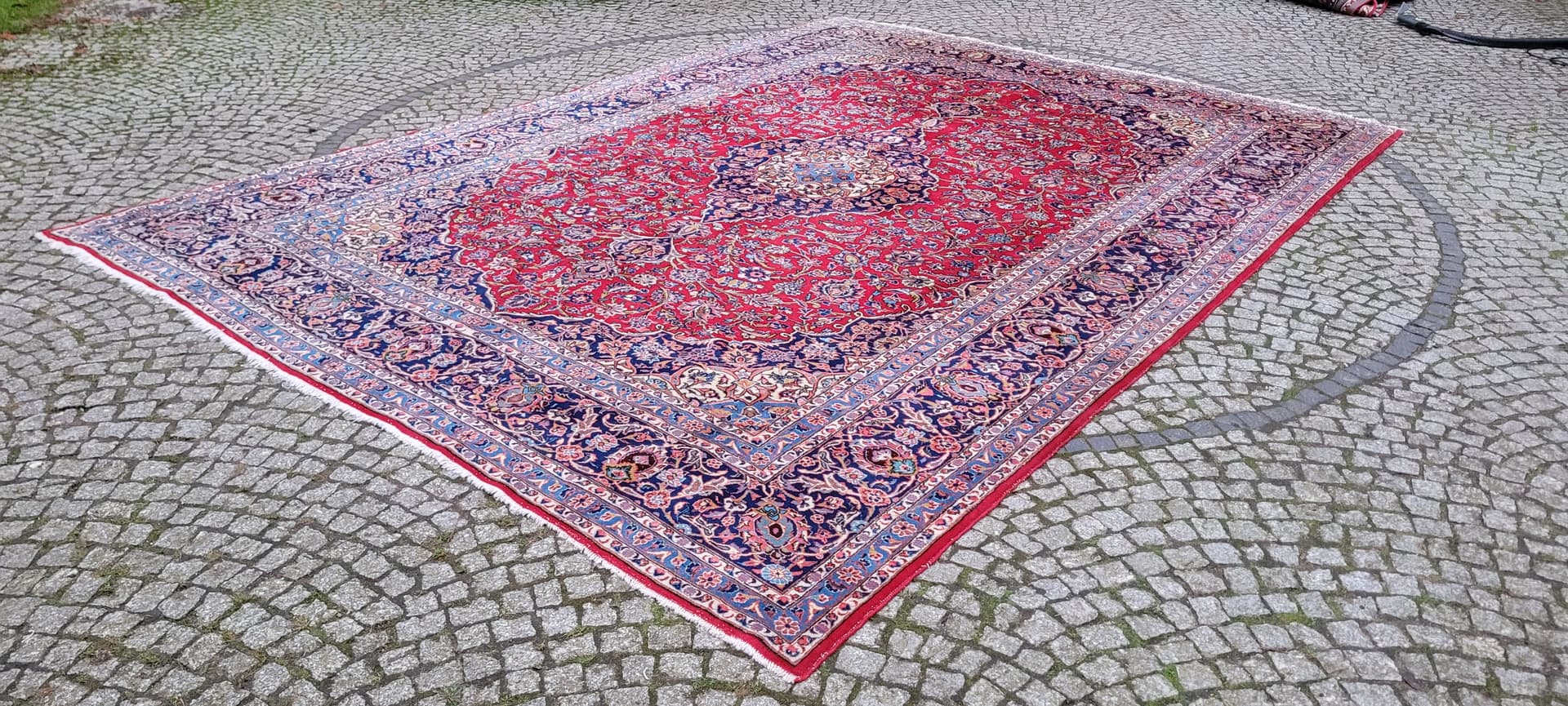 Rug Keshan 300x425 cm, multicolor wool, Iran, 1980s. - 180952