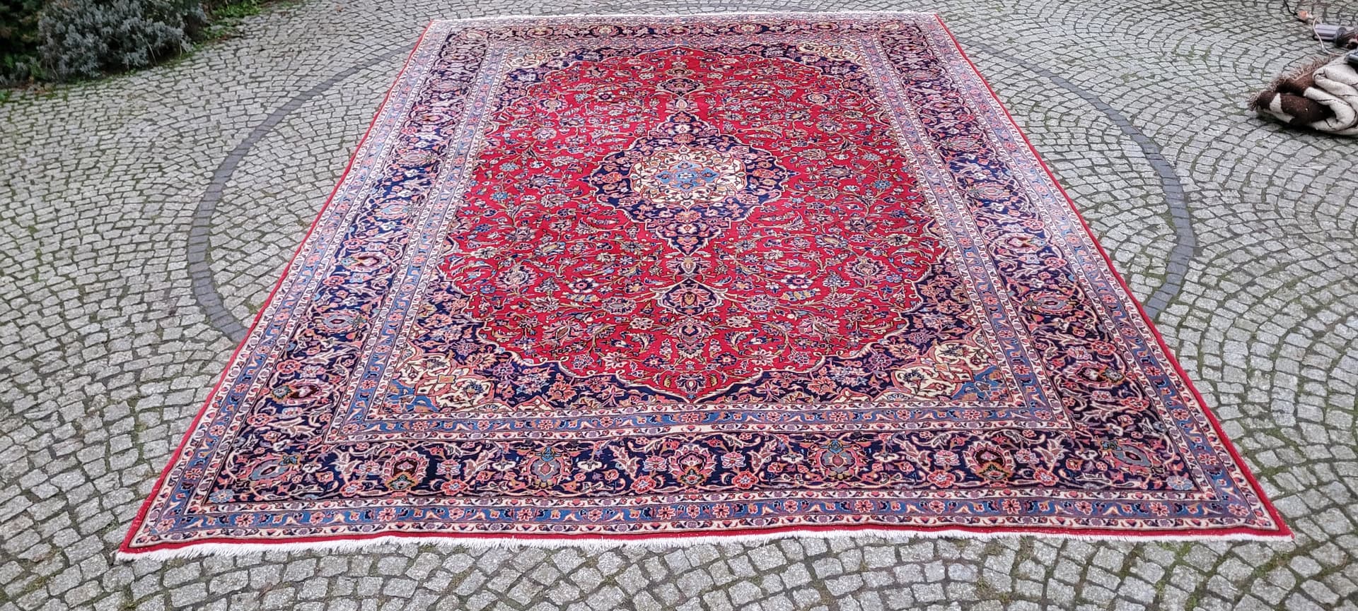 Rug Keshan 300x425 cm, multicolor wool, Iran, 1980s. - 180954