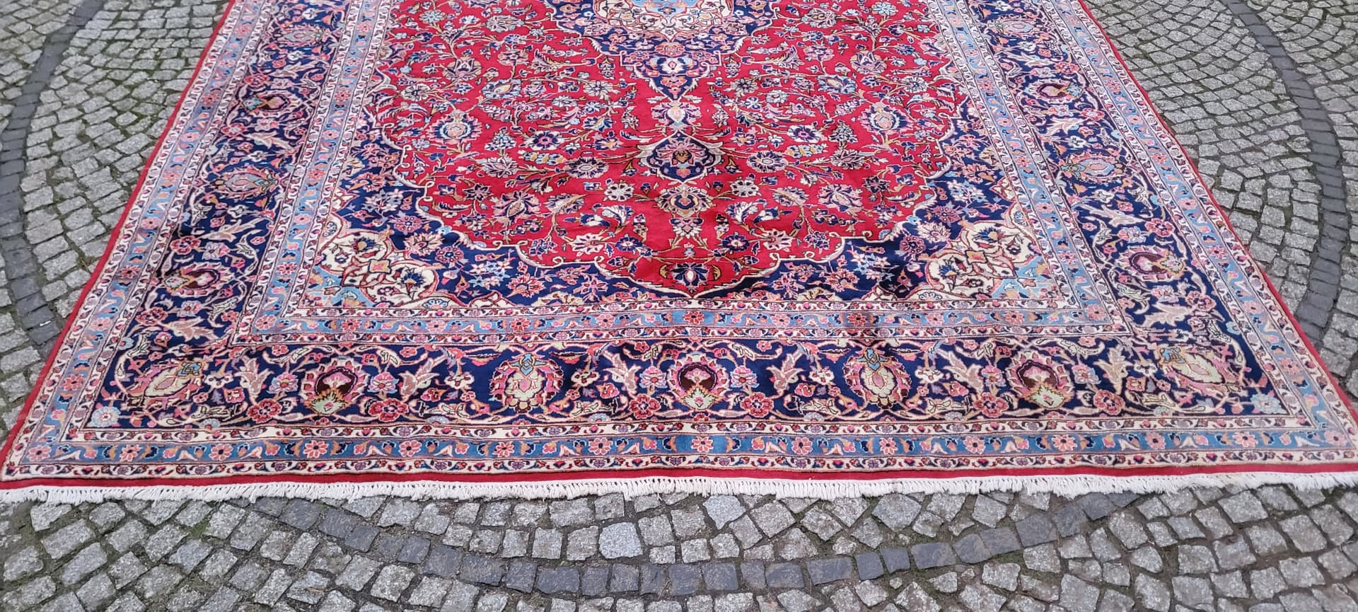 Rug Keshan 300x425 cm, multicolor wool, Iran, 1980s. - 180947