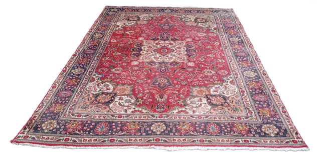 Rug Tabriz, 245x345 cm, multicolor wool, Iran, early 20th c. - DIMENSION