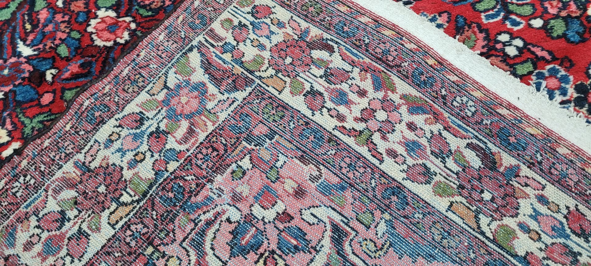 Rug Lilian 163x295 cm, red, wool, Iran, 1960s. - 181145