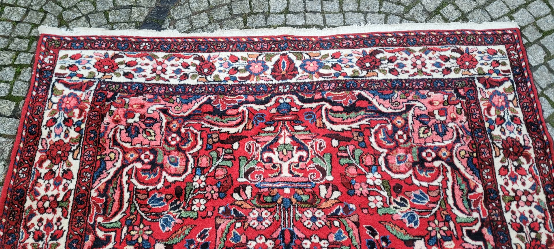 Rug Lilian 163x295 cm, red, wool, Iran, 1960s. - 181141