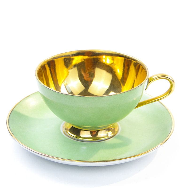 Filiżanka do mokki, zielona porcelana, Thomas Rosenthal, Niemcy, lata 20. - 181261