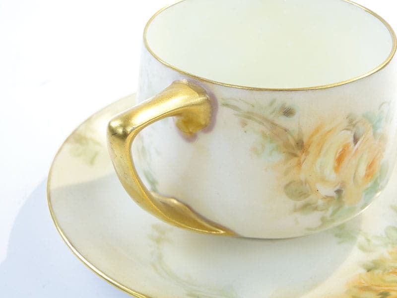 Filiżanka do mokki Donatello, ivory white porcelana, Rosenthal, Niemcy, lata 20. - 181535