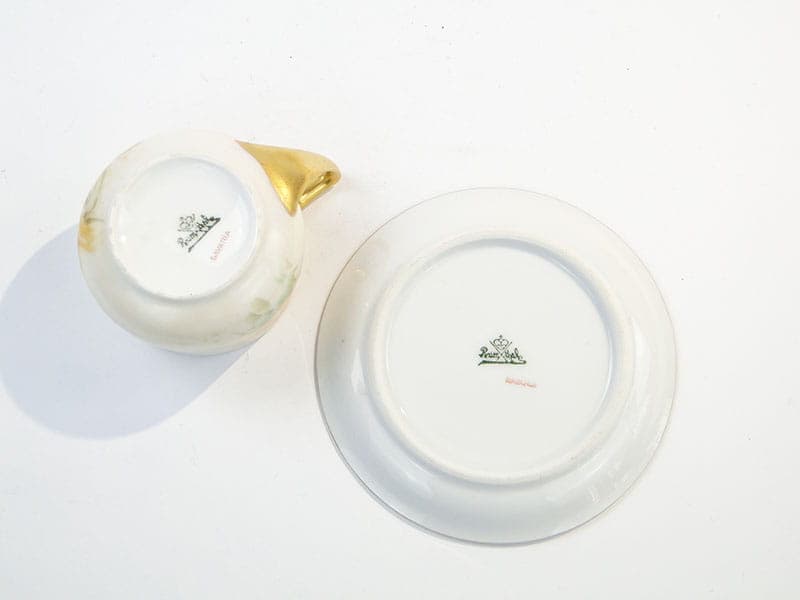 Filiżanka do mokki Donatello, ivory white porcelana, Rosenthal, Niemcy, lata 20. - 181540