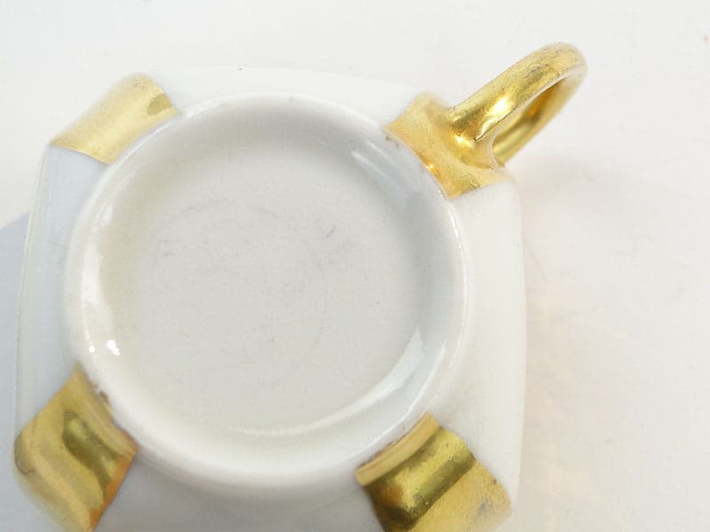 Filiżanka do mokki, Art Deco, porcelana biała, Wielka Brytania, lata 20. - 181545