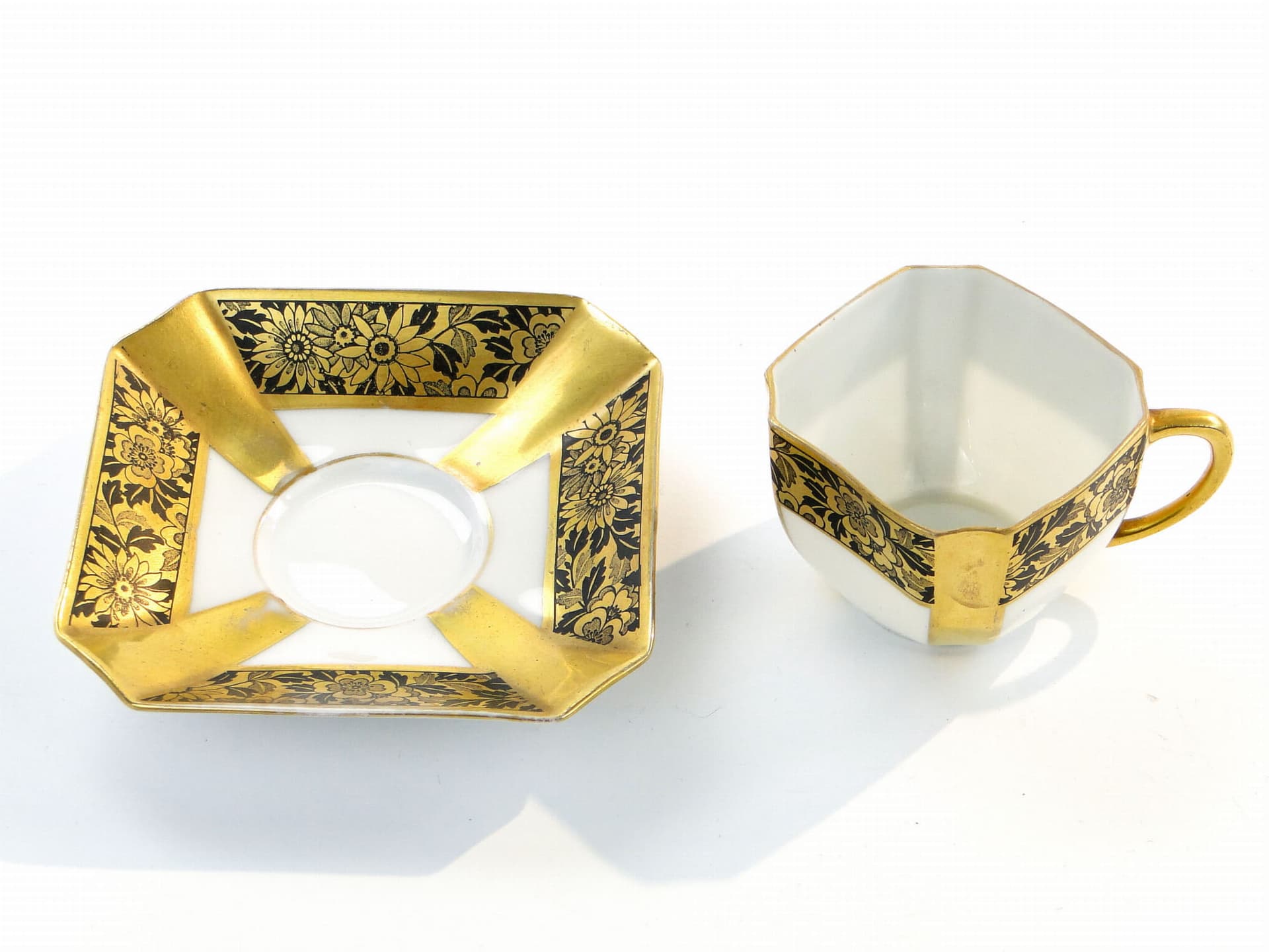 Filiżanka do mokki, Art Deco, porcelana biała, Wielka Brytania, lata 20. - 181548