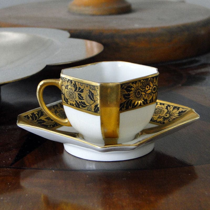 Filiżanka do mokki, Art Deco, porcelana biała, Wielka Brytania, lata 20. - 181543