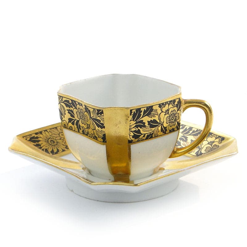 Filiżanka do mokki, Art Deco, porcelana biała, Wielka Brytania, lata 20. - 181544