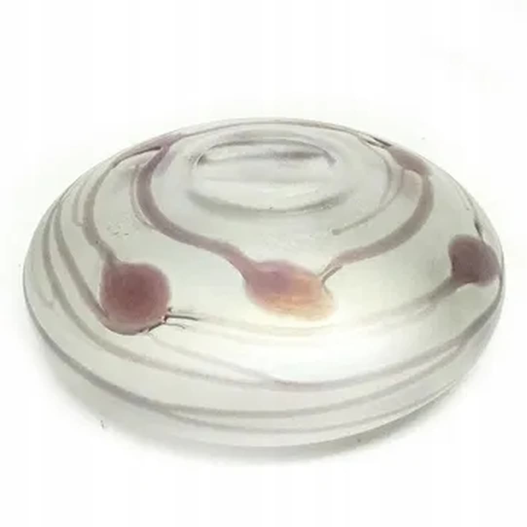 Art Nouveau dish, glass, Germany, 1970s. - 181665