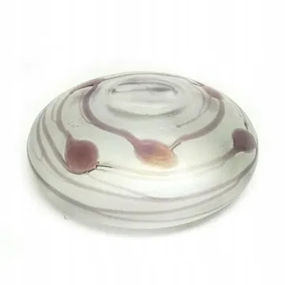 Art Nouveau dish, glass, Germany, 1970s. - 181666