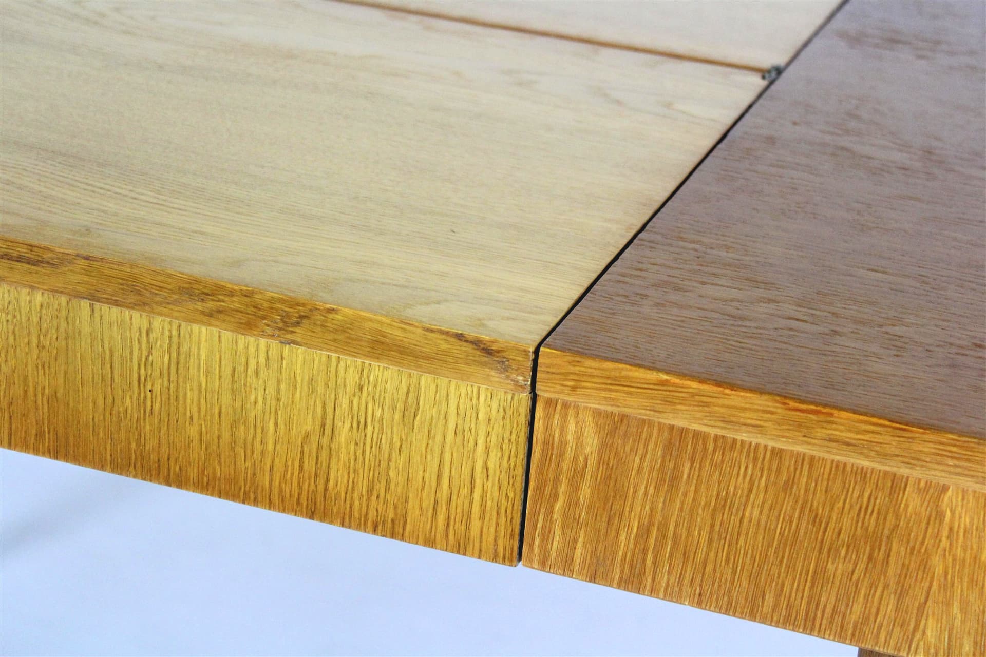 Extendable Table, light brown oak, by J. Halabala, Czech Republic, 1950s - 181721