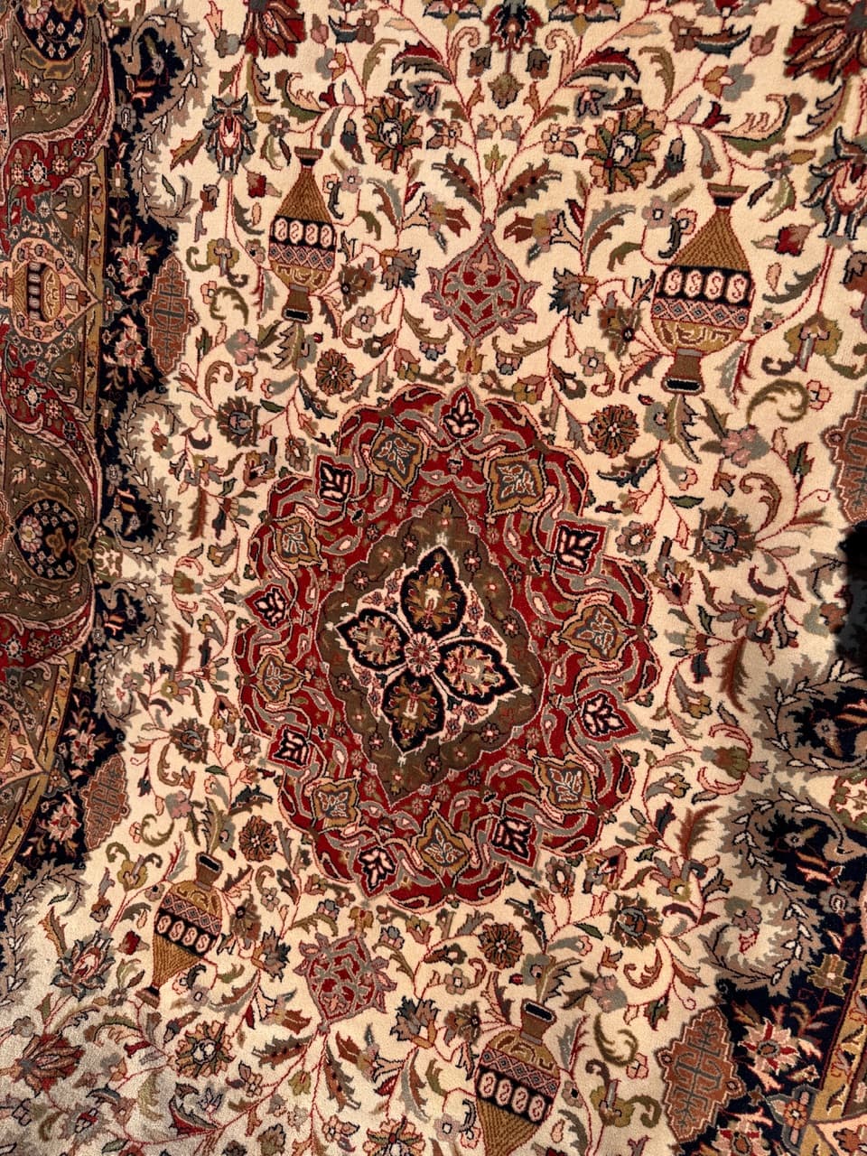 Dywan Indo Ispahan 300x200 cm, multikolor, wełna, Indie - 181880