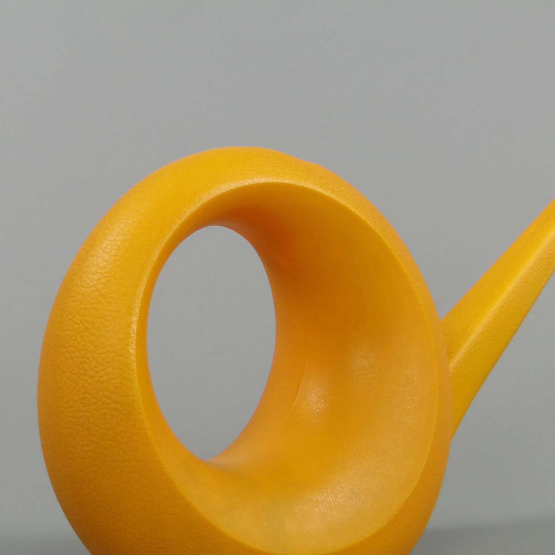 Watering Can Vitri, yellow, plastic, Germany, 1960s. - 12635