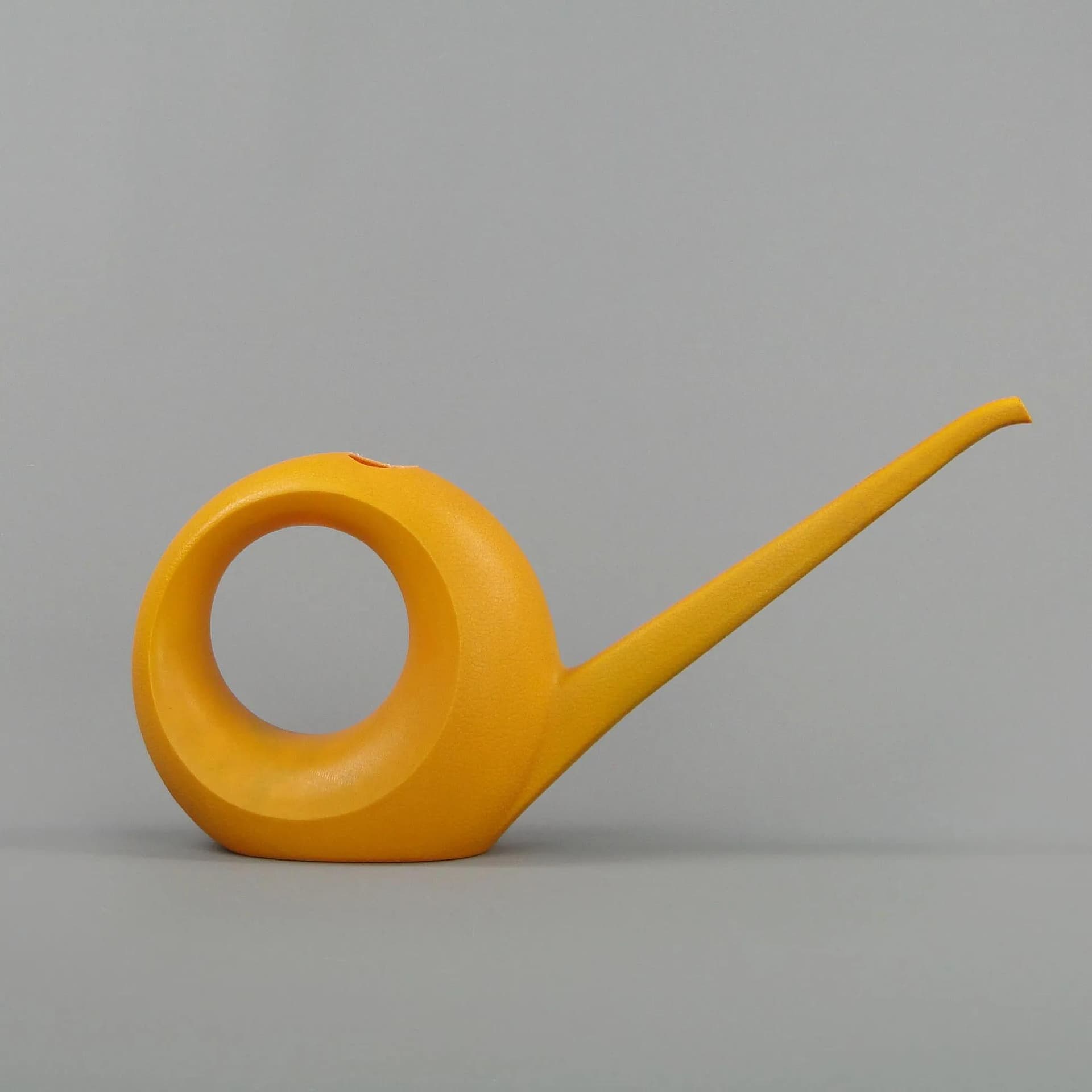Watering Can Vitri, yellow, plastic, Germany, 1960s. - 12633