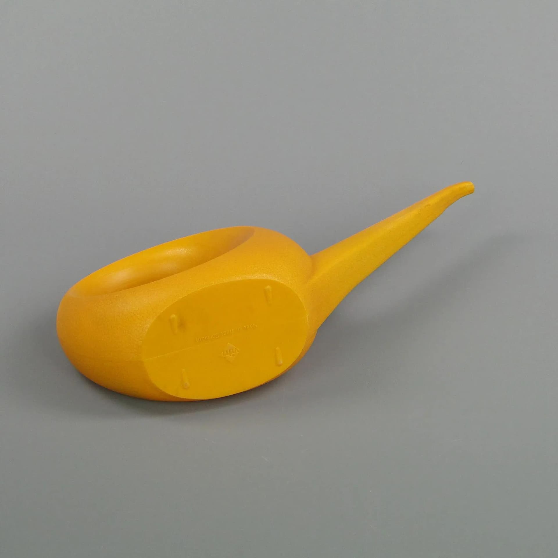 Watering Can Vitri, yellow, plastic, Germany, 1960s. - 12637