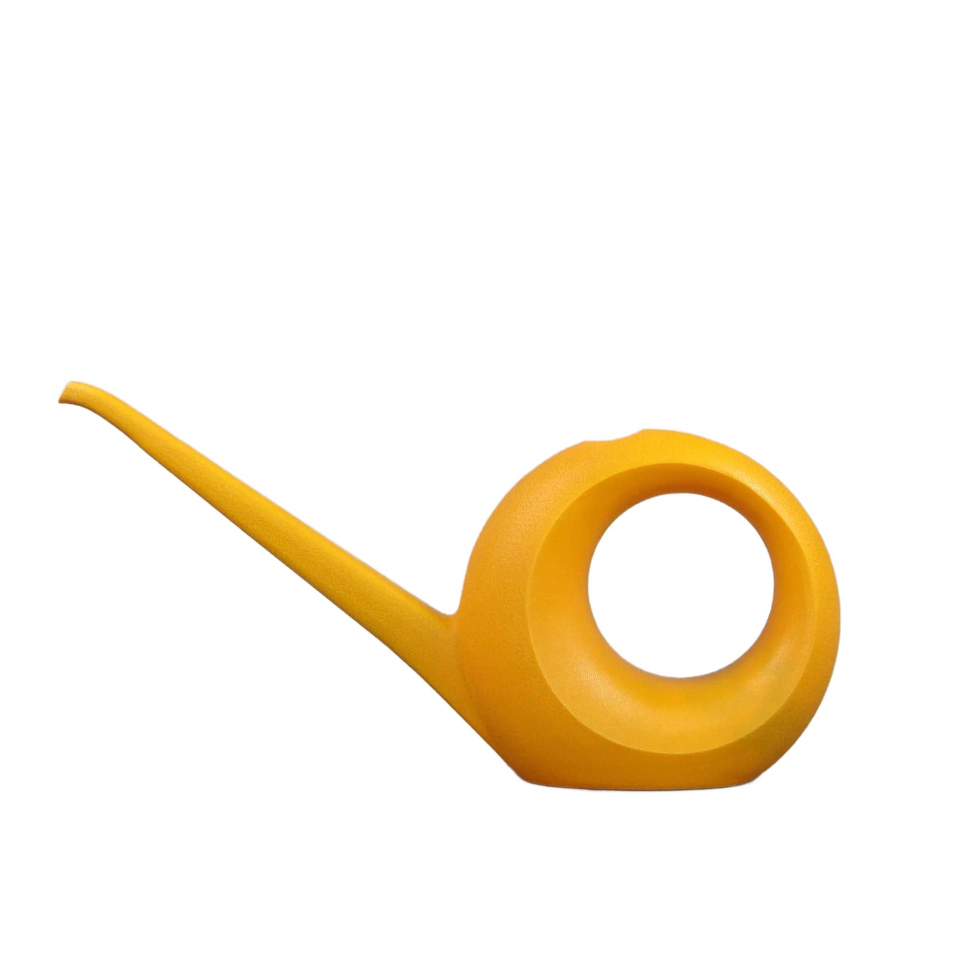 Watering Can Vitri, yellow, plastic, Germany, 1960s.