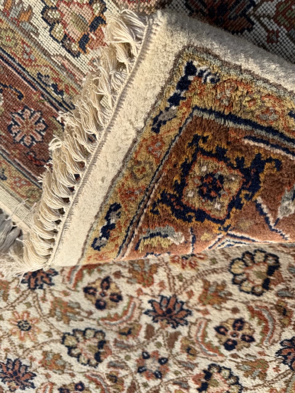 Rug Indo Herati, beige, wool, India - 181961