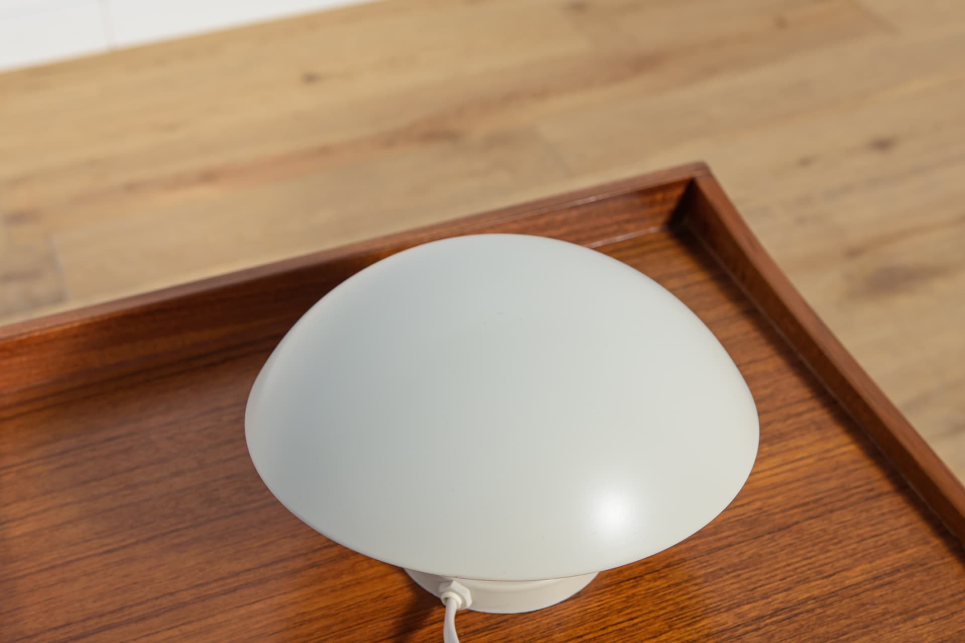 Para kinkietów PH Hat, metal biały, proj. P. Henningsen, Louis Poulsen, Dania, lata 60. - 181989