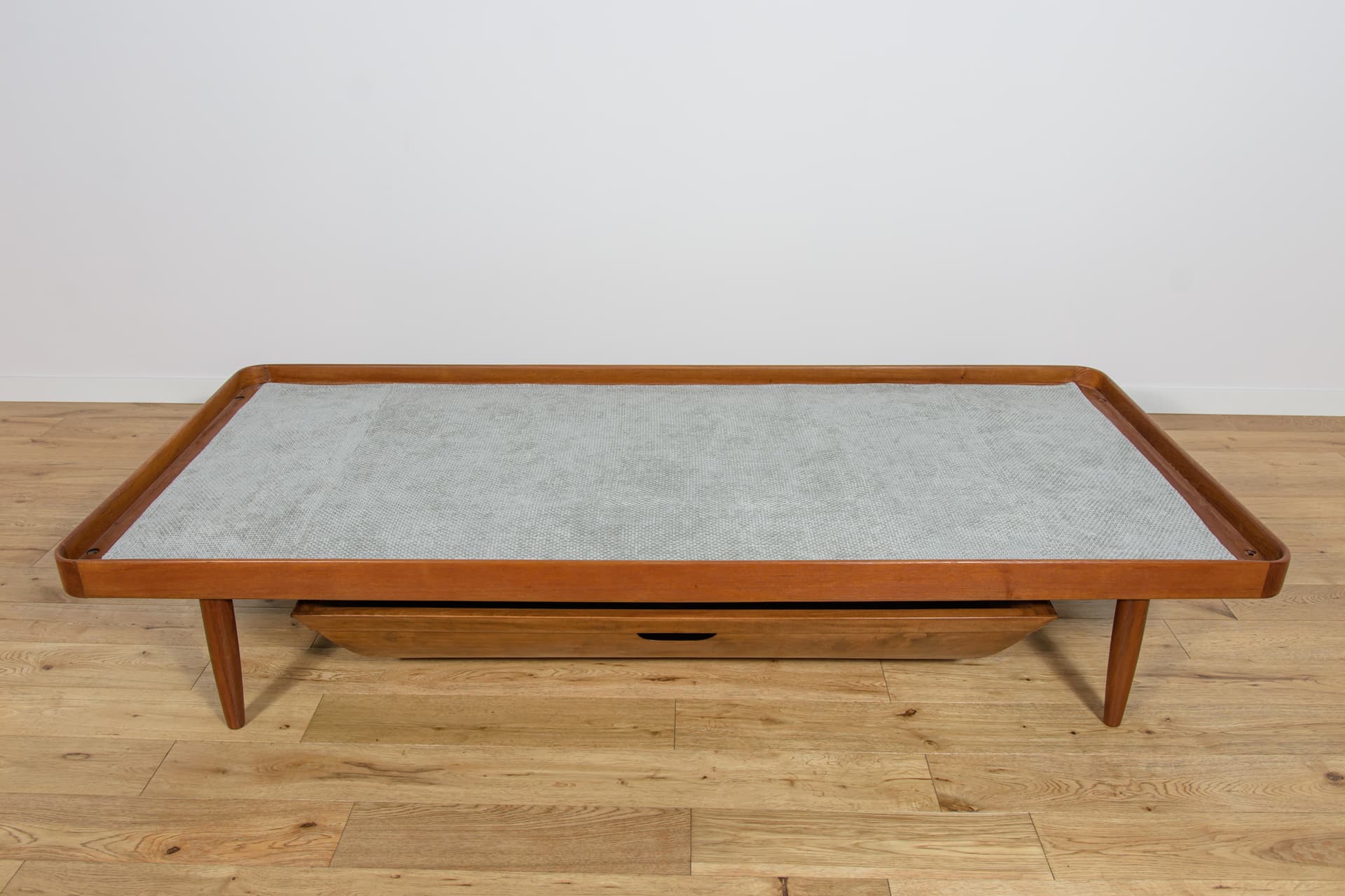 Leżanka, teak brązowy jasny, Horsens Møbelfabrik, Dania, lata 60. - 182060