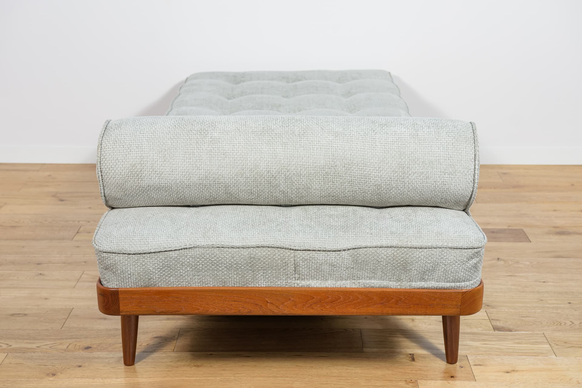 Leżanka, teak brązowy jasny, Horsens Møbelfabrik, Dania, lata 60. - 182059