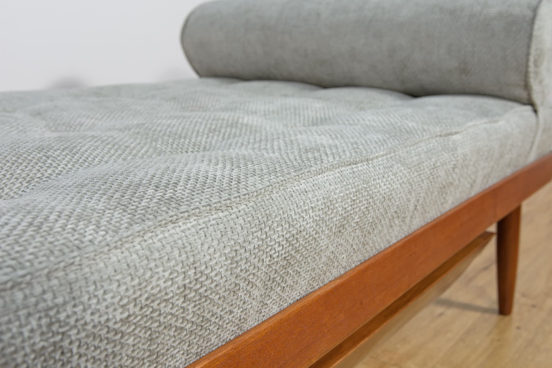 Leżanka, teak brązowy jasny, Horsens Møbelfabrik, Dania, lata 60. - 182062