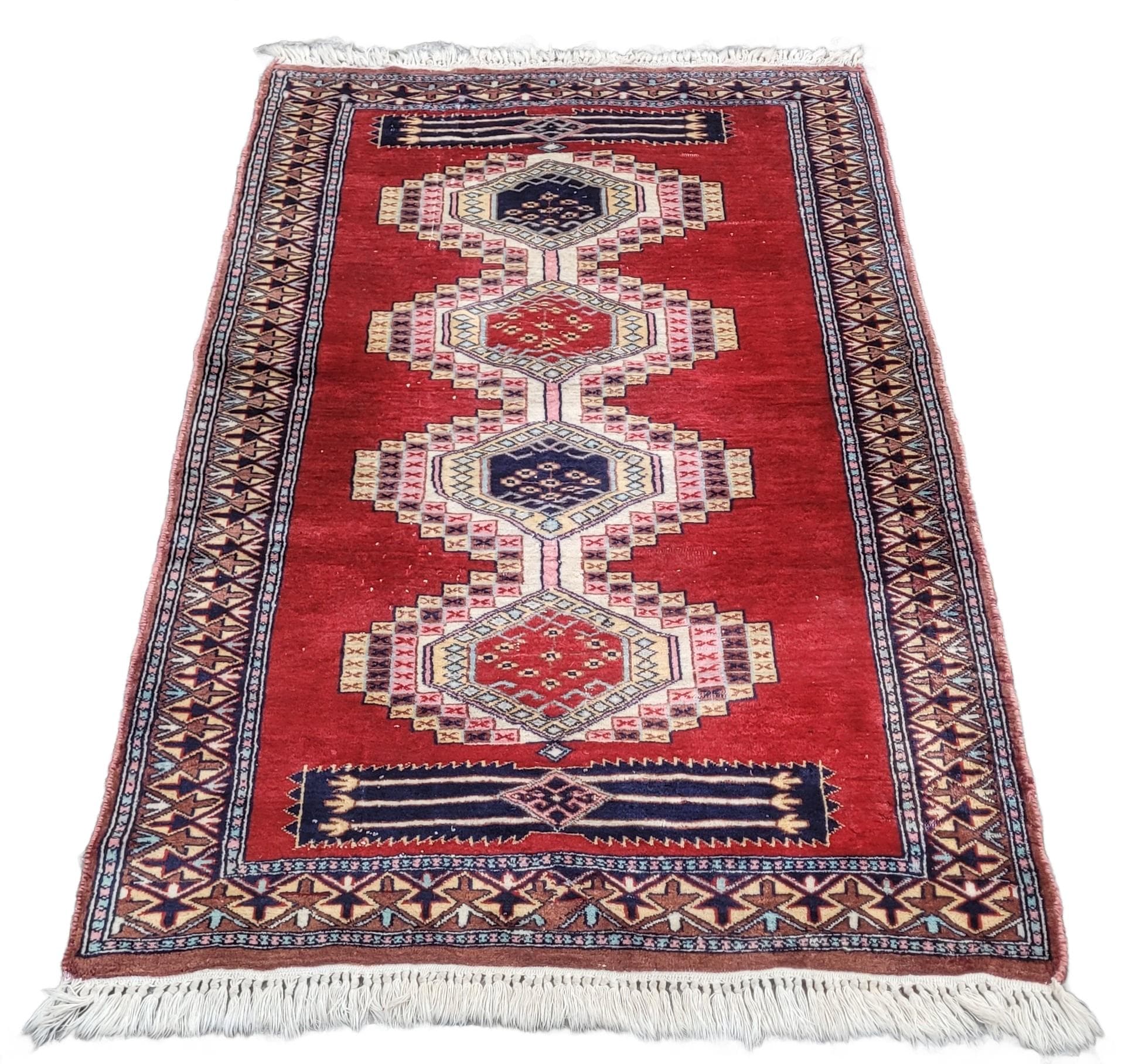 Rug Buchara 160x93 cm, multicolor wool, Pakistan