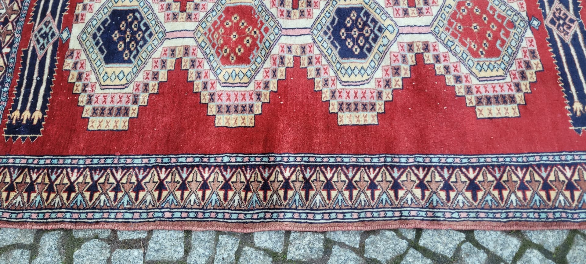 Rug Buchara 160x93 cm, multicolor wool, Pakistan - 182120