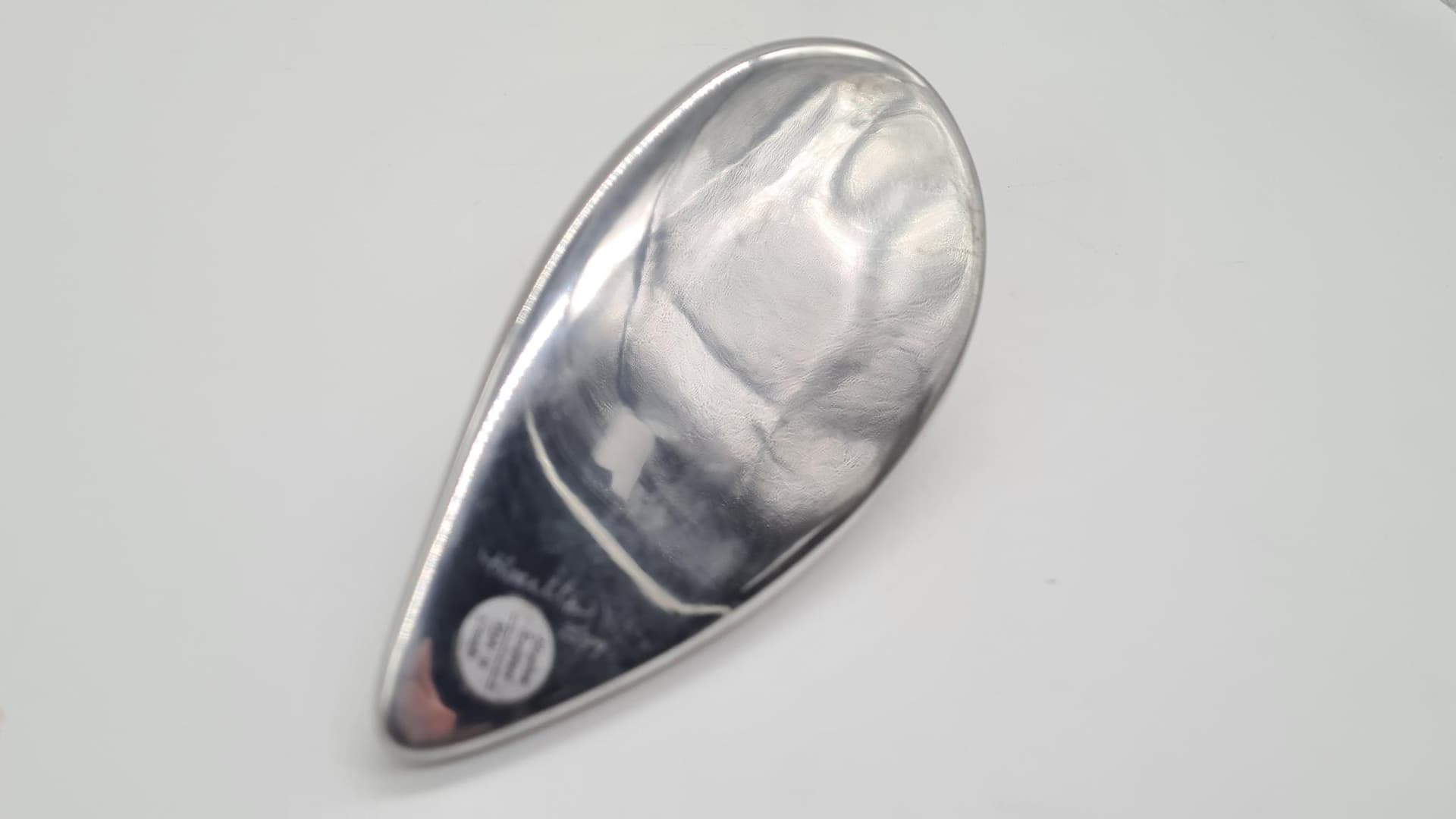 Rzeźba Hoselton, srebrny, aluminium, Kanada, lata 70. - 182240