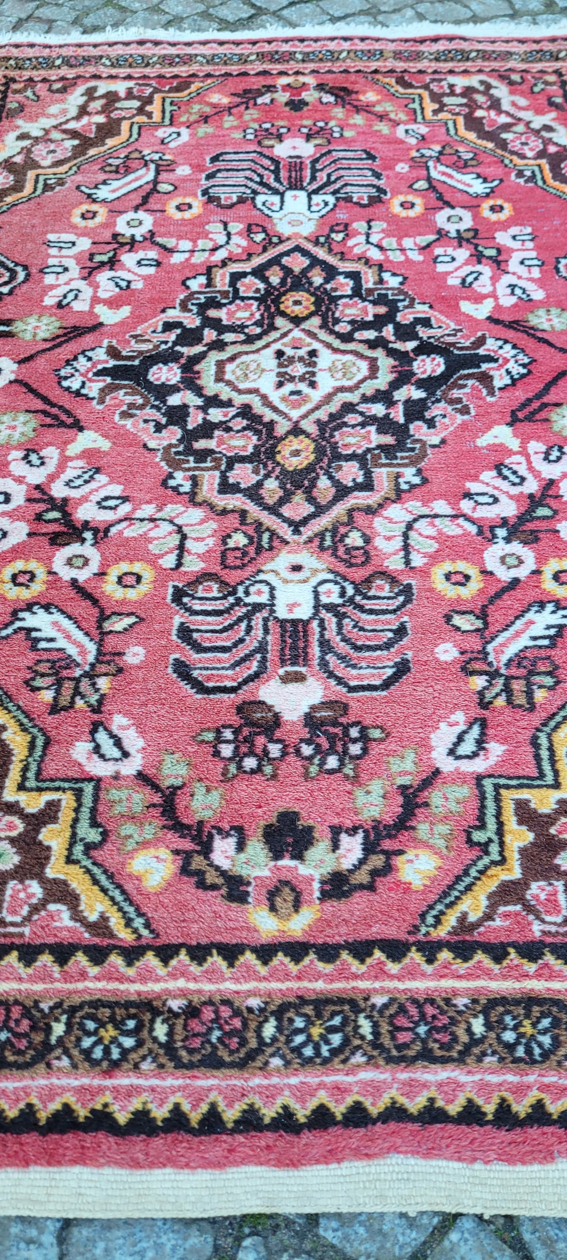 Dywan Hamadan 107x165 cm, multikolor, wełna, Iran, lata 20. - 182342