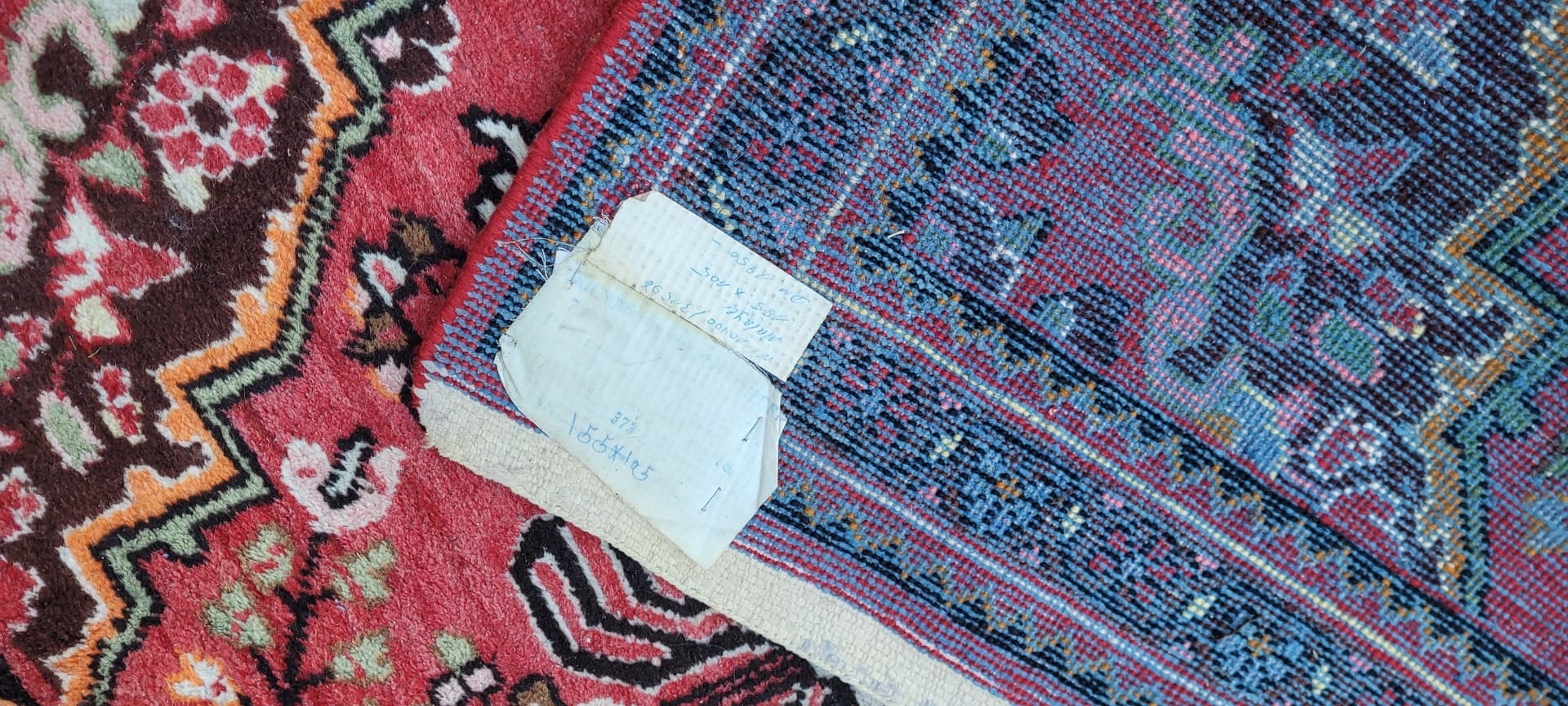 Dywan Hamadan 107x165 cm, multikolor, wełna, Iran, lata 20. - 182345