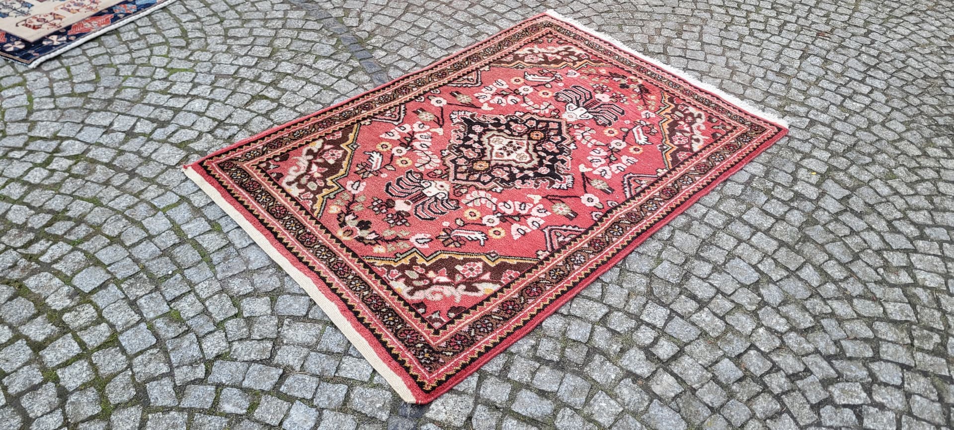 Dywan Hamadan 107x165 cm, multikolor, wełna, Iran, lata 20. - 182353