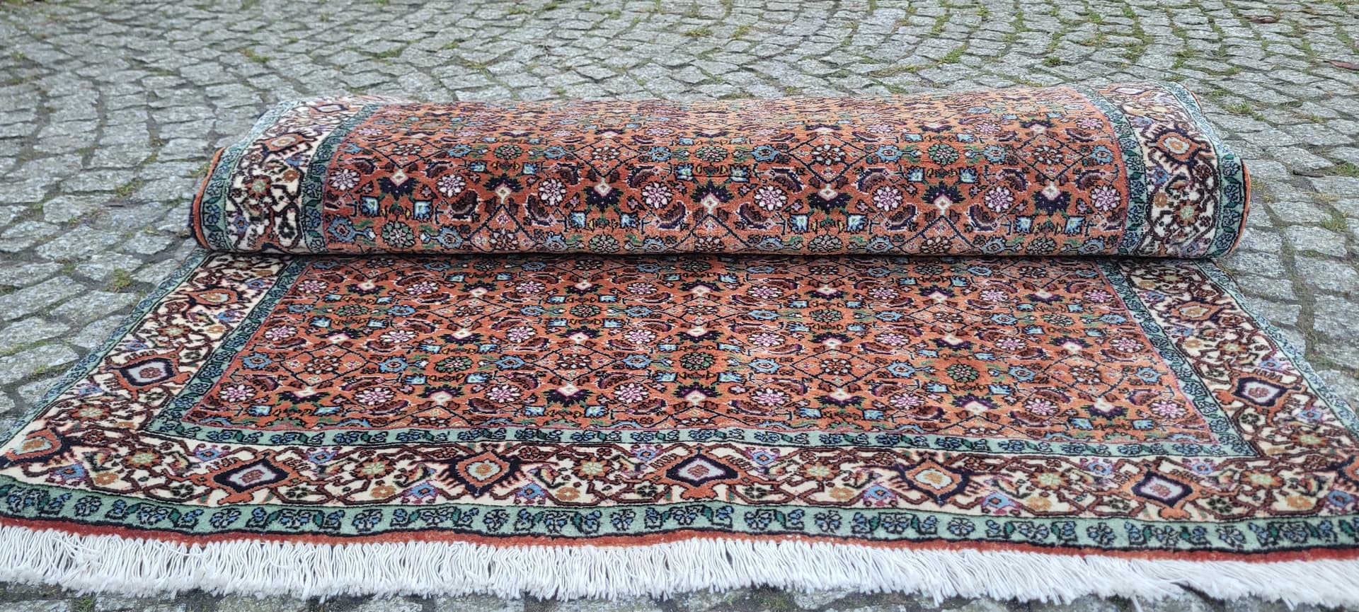 Rug Bidjar Takab 170x113 cm, multicolor wool, Iran, early 20th c. - 182402