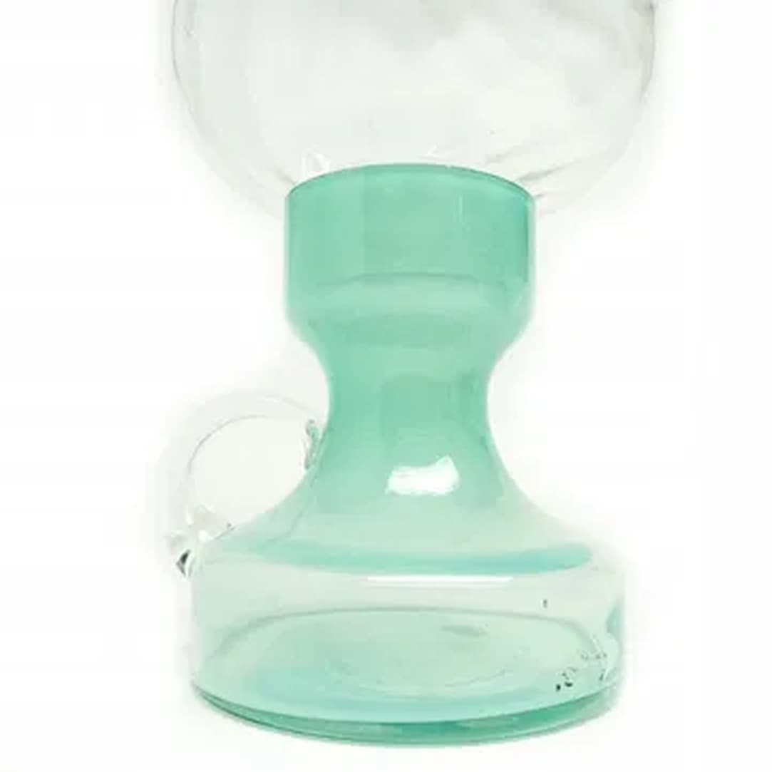 Modernism candle lamp, glass, Poland, 1970s. - 182490