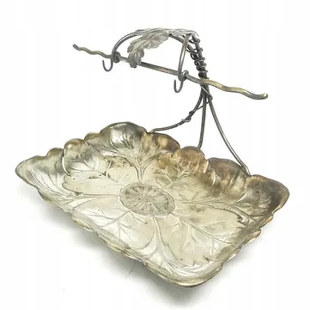 Fruit tray, Art Nouveau, silver-plated brass, WMF, Germany, early 20th c. - 182598