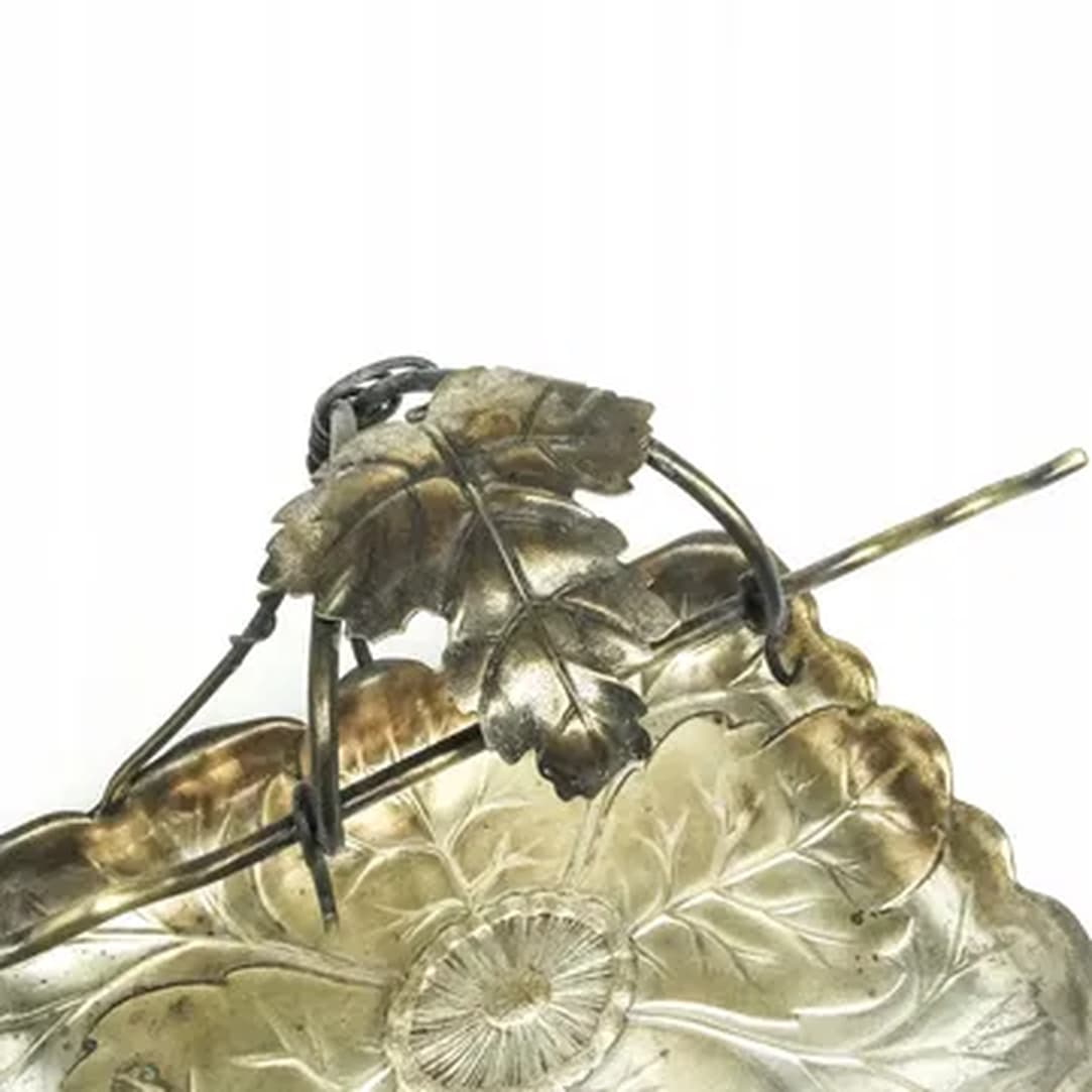 Fruit tray, Art Nouveau, silver-plated brass, WMF, Germany, early 20th c. - 182593