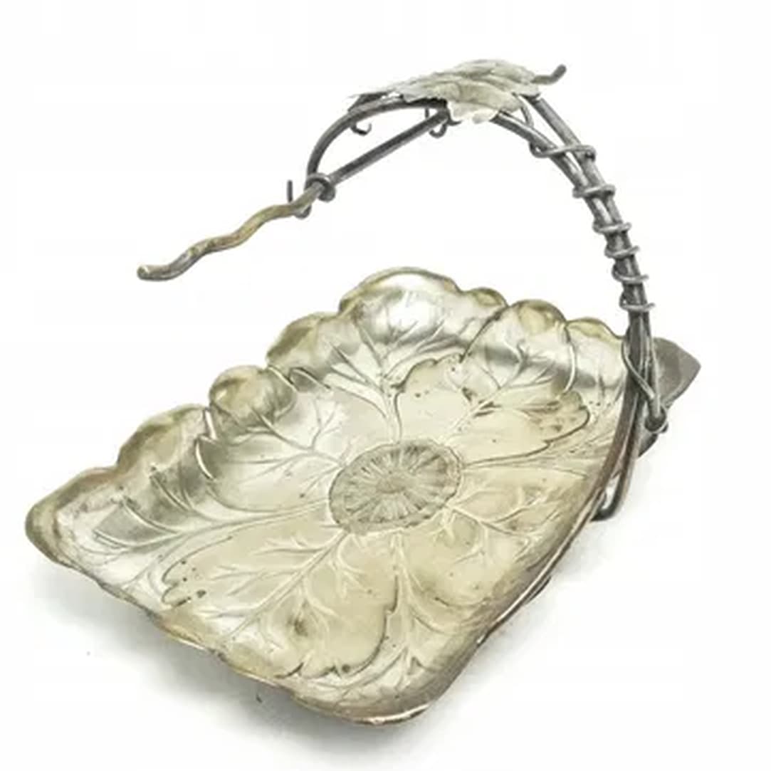 Fruit tray, Art Nouveau, silver-plated brass, WMF, Germany, early 20th c. - 182596