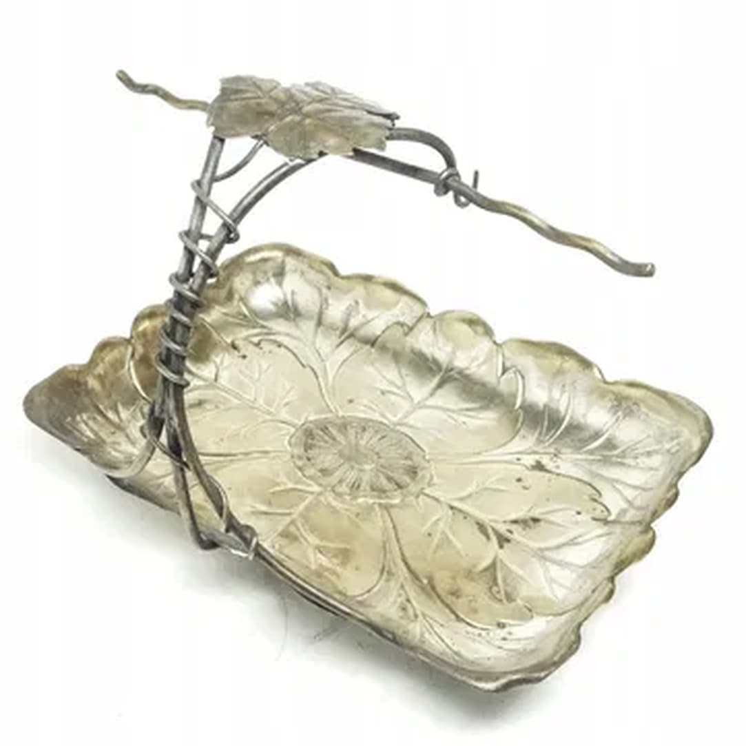 Fruit tray, Art Nouveau, silver-plated brass, WMF, Germany, early 20th c. - 182594