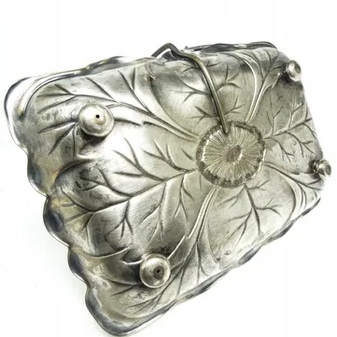 Fruit tray, Art Nouveau, silver-plated brass, WMF, Germany, early 20th c. - 182597