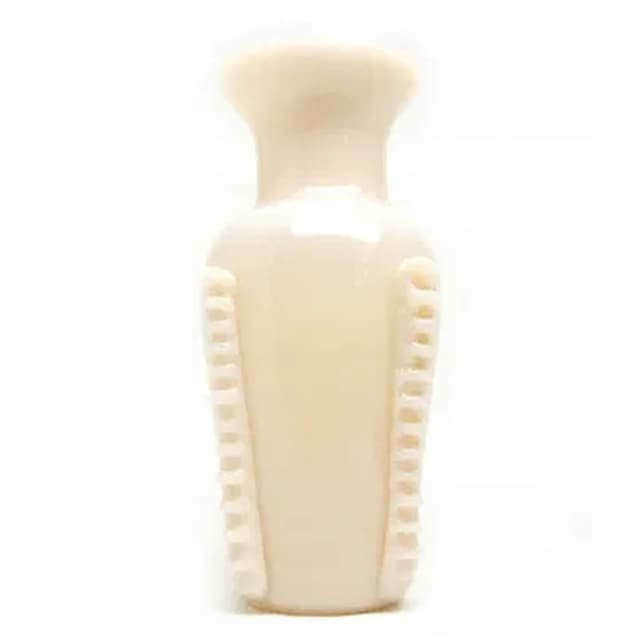 Wazon Postmodernizm, szkło zielone, proj. J. Słuczan-Orkusz, Polska, lata 70. - WYMIARY