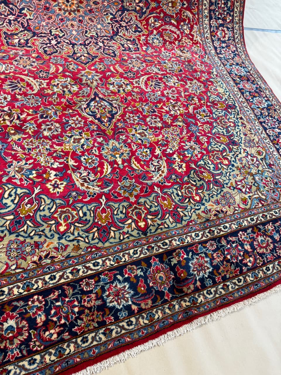 Nowy Kaszmirowy Dywan Wełniany Perski Iran Keshan 400x300 - 182672