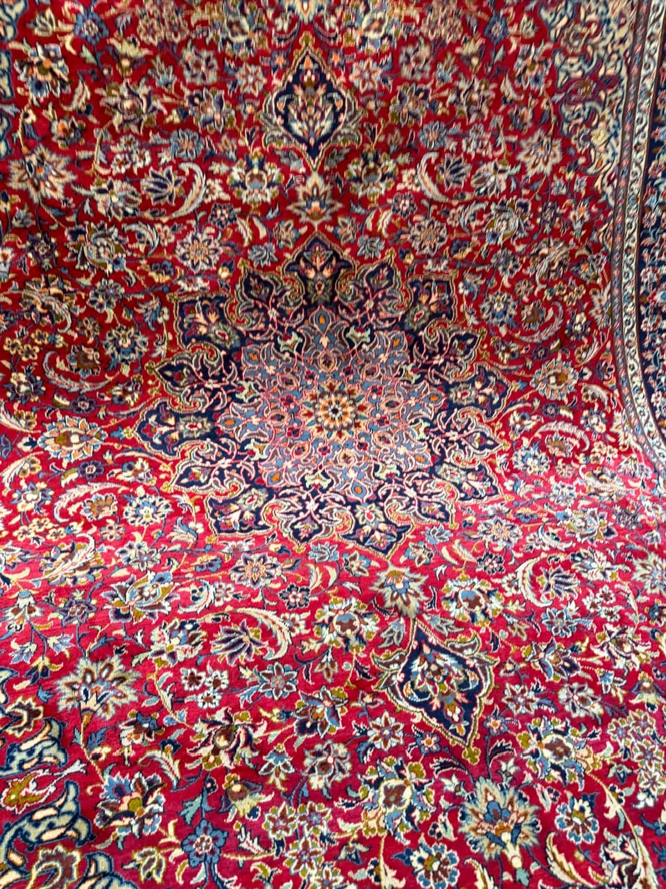 Nowy Kaszmirowy Dywan Wełniany Perski Iran Keshan 400x300 - 182673