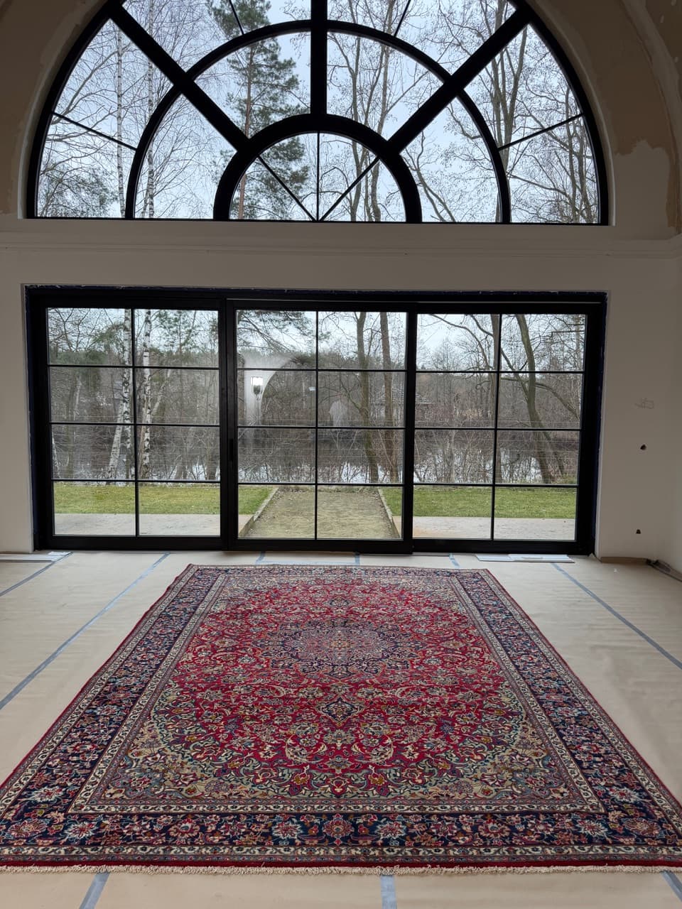 Nowy Kaszmirowy Dywan Wełniany Perski Iran Keshan 400x300 - 182668