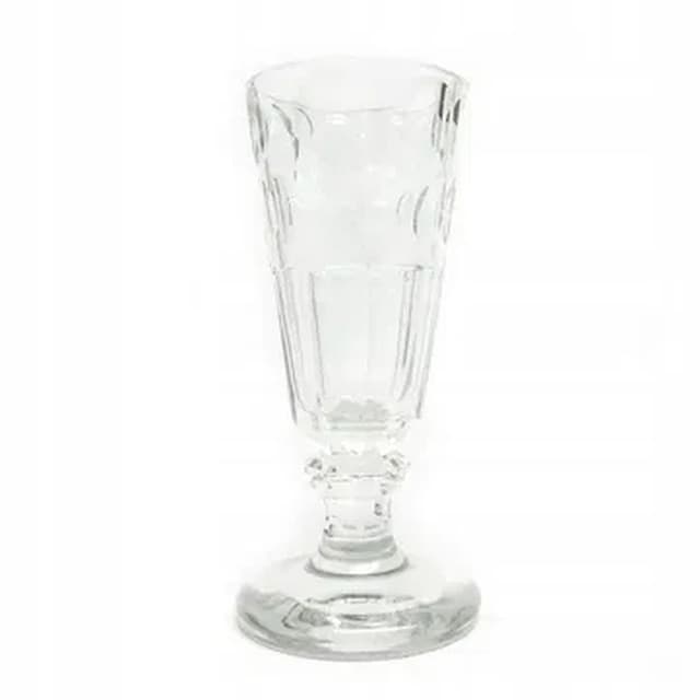 Kielich Biedermeier, kryształ, Bohemia, Czechy, XIX w. - WYMIARY