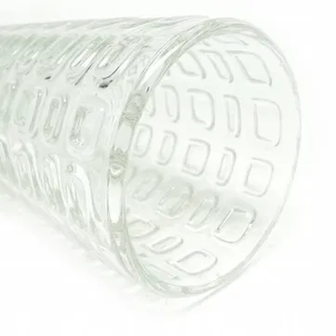 Wazon Wulkany, modernizm, szkło róż roselinowy, Ząbkowice, Polska, lata 70. - 182740