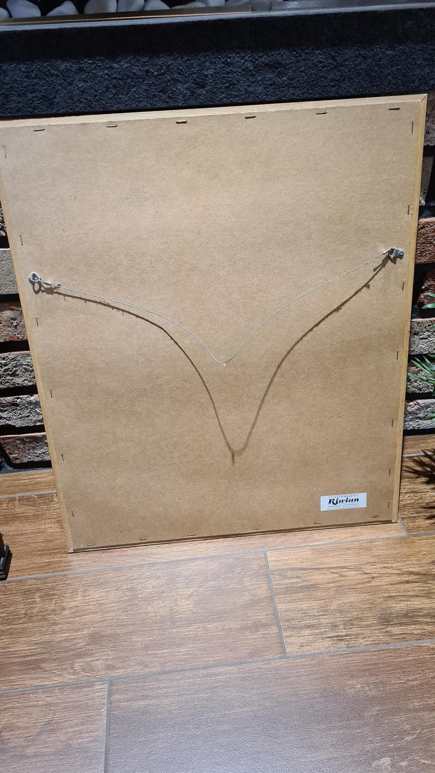 Plakat rowerowy Art Nouveau, zielony, Holandia, lata 70. - 182850